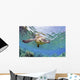 Hawaii, Green Sea Turtle An Endangered Species Wall Mural