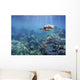 Hawaii, Green Sea Turtle An Endangered Species Wall Mural