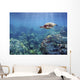 Hawaii, Green Sea Turtle An Endangered Species Wall Mural