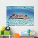 Stingray In Beautiful Turquoise Water Wall Mural