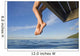 Hawaii, Womans Legs Hanging From Dock Wall Mural