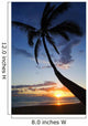 Hawaii, Maui, Kihei, Sunset At Kamaole Beach One Wall Mural
