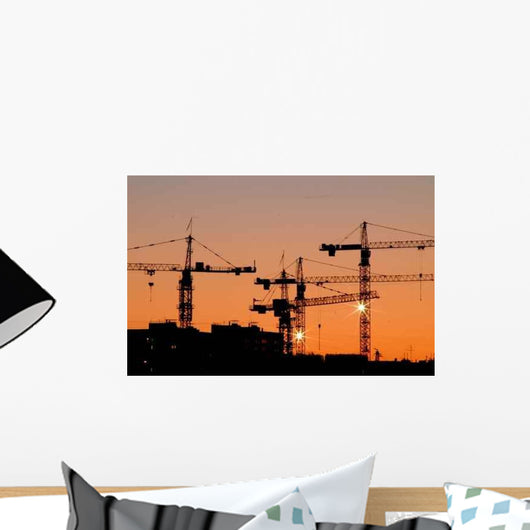 Cranes Dawn Wall Decal