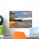 Hawaii, Maui, Makena, Secret Beach At Sunset Wall Mural