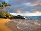 Hawaii, Maui, Makena, Secret Beach At Sunset Wall Mural