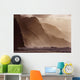 Hawaii, Kauai, North Shore, Na Pali Coast, Haena, Misty Waves At Dusk Wall Mural