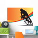 Sport bicycle vector racer Tour De France Wall Mural