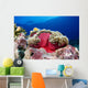 Micronesia, Anemonefish And Sea Anemone Wall Mural