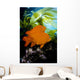 California, Garibaldi In Kelp Forest Wall Mural