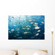 Micronesia, Schooling Bigeye Jack Fish Wall Mural