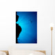 Diver In Distance Wall Mural
