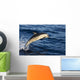 Mexico Coast, Common Dolphin Jumping From Deep Blue Sea Wall Mural