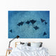 Hawaii, Oahu, Spotted Eagle Rays Wall Mural