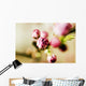 Close-up of Pink Budding Flower Wall Mural