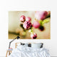 Close-up of Pink Budding Flower Wall Mural