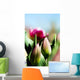China Pink Tulips Wall Mural