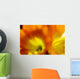 Extreme Close-up Two Orange Wall Decal