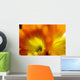 Extreme Close-up Two Orange Wall Decal