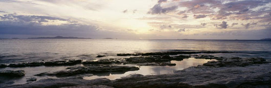 Sunrise over Ocean and Wall Decal
