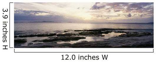 Sunrise over Ocean and Wall Decal