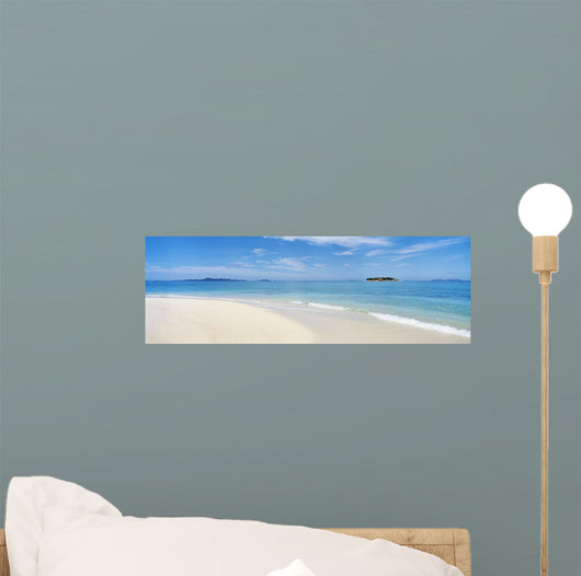 Fiji White Sand Beach Wall Decal
