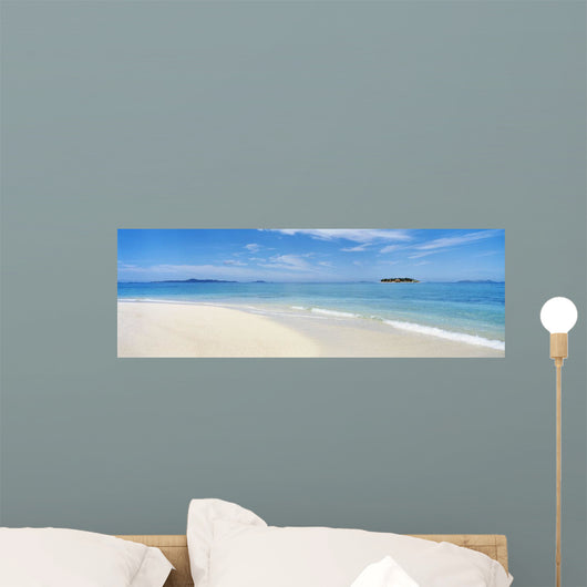Fiji White Sand Beach Wall Decal