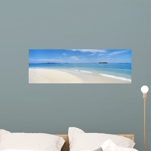Fiji White Sand Beach Wall Decal