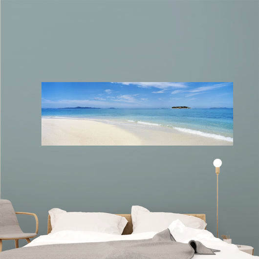 Fiji White Sand Beach Wall Decal