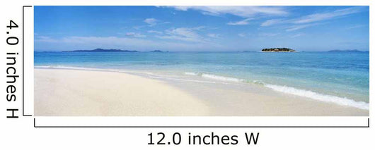 Fiji White Sand Beach Wall Decal