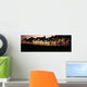 Line Trees Shoreline Silhouetted Wall Decal