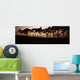 Line Trees Shoreline Silhouetted Wall Decal