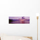 USA Hawaii Purple Sunset Wall Decal