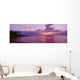 USA Hawaii Purple Sunset Wall Decal