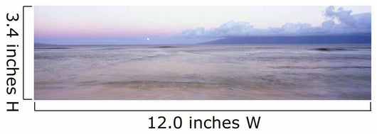 USA Hawaii Molokai Distance Wall Decal