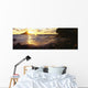 Sunrise Bursting over Alau Wall Decal