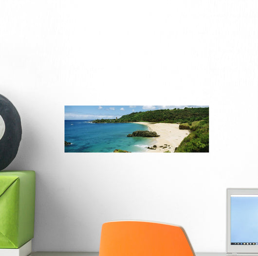 USA Hawaii Oahu Beach Wall Decal