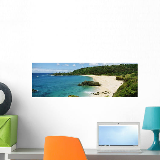 USA Hawaii Oahu Beach Wall Decal