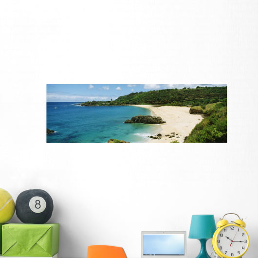 USA Hawaii Oahu Beach Wall Decal