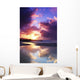 USA Hawaii Beautiful Sunset Wall Decal Design 3