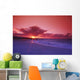 Hawaii Oahu Beautiful Sunset Wall Decal Design 1