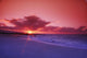 Hawaii Oahu Beautiful Sunset Wall Decal Design 1