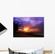USA Hawaii Beautiful Sunset Wall Decal Design 2