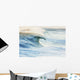 Hawaii Oahu Beautiful Wave Wall Decal Design 6