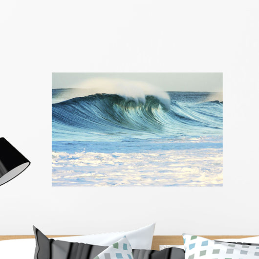 Hawaii Oahu Beautiful Wave Wall Decal Design 4