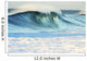 Hawaii Oahu Beautiful Wave Wall Decal Design 4