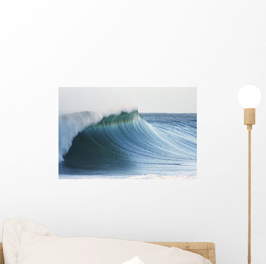 Hawaii Oahu Beautiful Wave Wall Decal Design 2