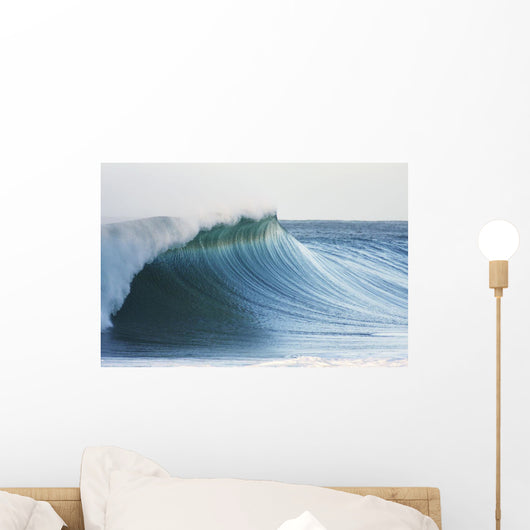 Hawaii Oahu Beautiful Wave Wall Decal Design 2