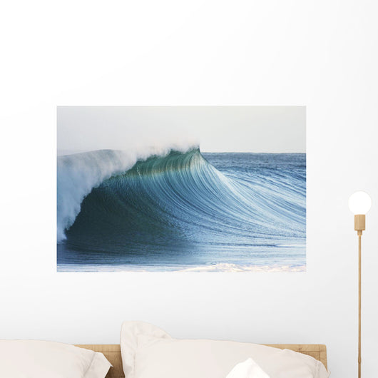 Hawaii Oahu Beautiful Wave Wall Decal Design 2