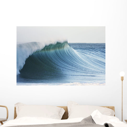 Hawaii Oahu Beautiful Wave Wall Decal Design 2