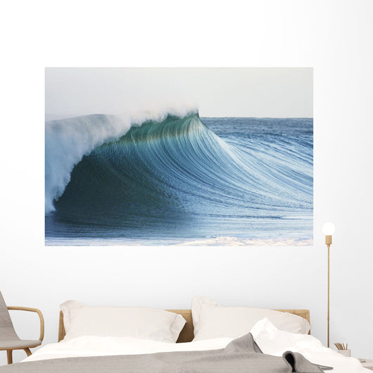 Hawaii Oahu Beautiful Wave Wall Decal Design 2